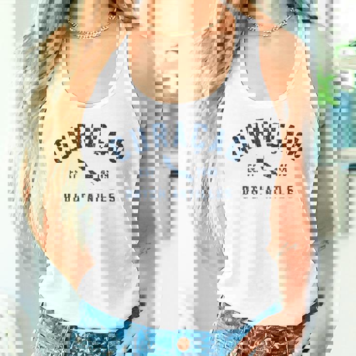 Curacao Dutch Caribbean Souvenir Cruise Vacation Womens Women Tank Top Gifts for Her