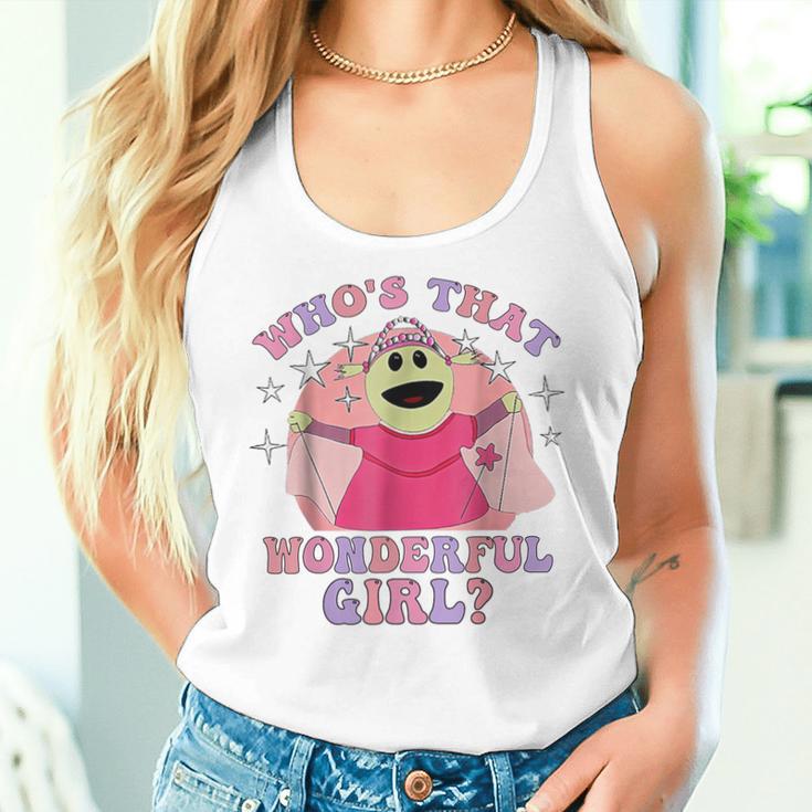 Cute Wonderful Girl Whos That Wonderful Girl Women Tank Top Gifts for Her