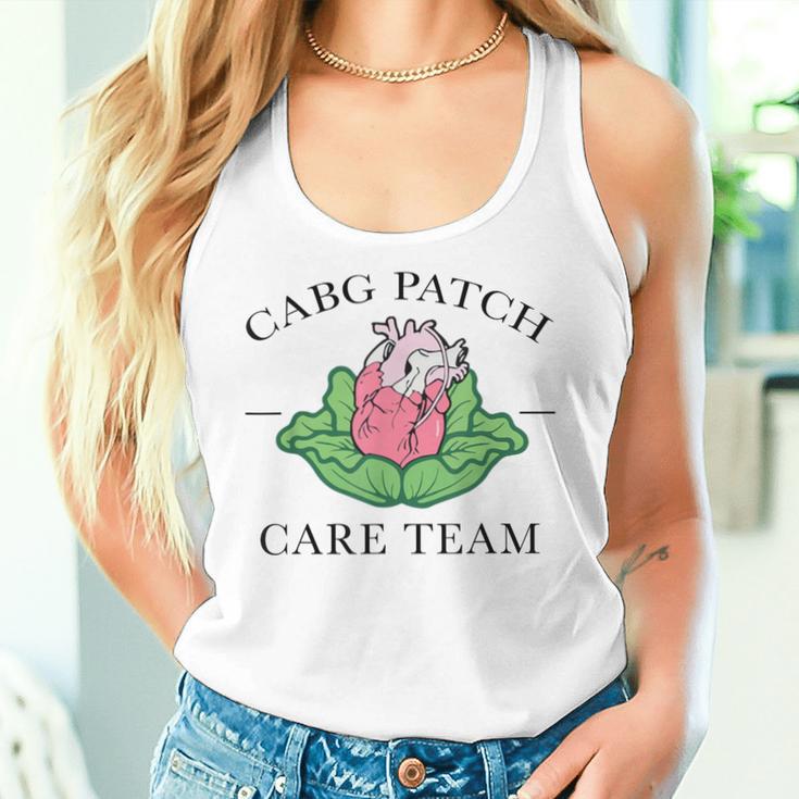 Cvicu Nurse Cabg Patch Care Team Cardiology Cardiologist Women Tank Top Gifts for Her