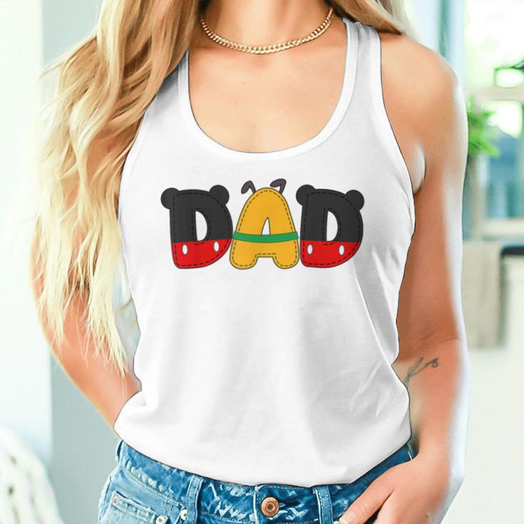 Dad And Mom Birthday Girl Mouse Family Matching Women Tank Top Gifts for Her