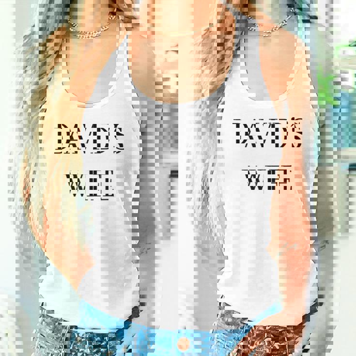 David's Wife Women Tank Top Gifts for Her