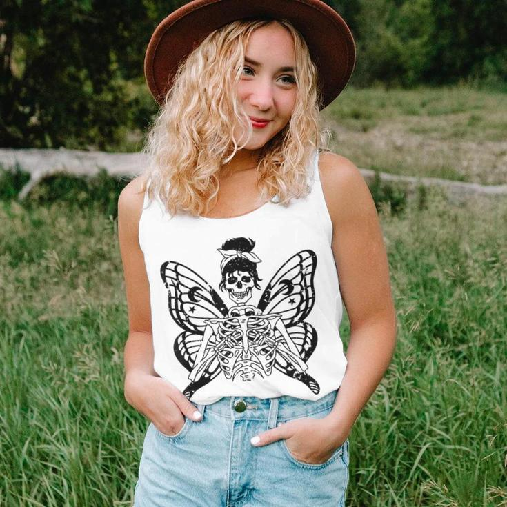 Fairy Grunge Aesthetic Woman Skeleton Vintage Graphic Women Tank Top Gifts for Her