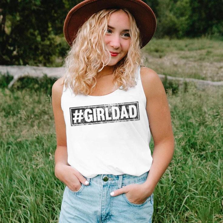 Girl Dad For Men Hashtag Girl Dad Fathers Day Daughter Women Tank Top Gifts for Her