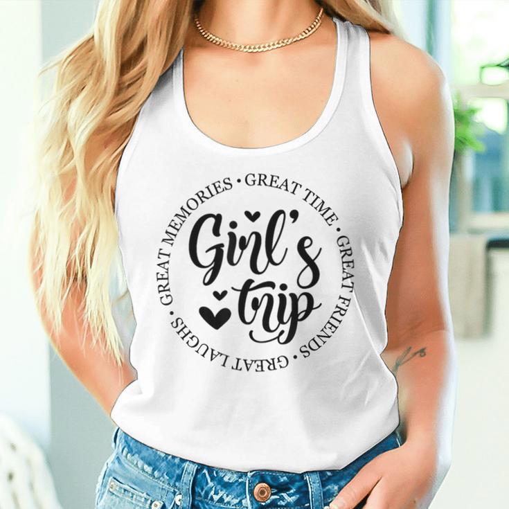 Girl's Trip 2023 Tolle Zeiten Tolle Erinnerungen Tolles Lachen Tank Top Frauen Geschenke für Sie