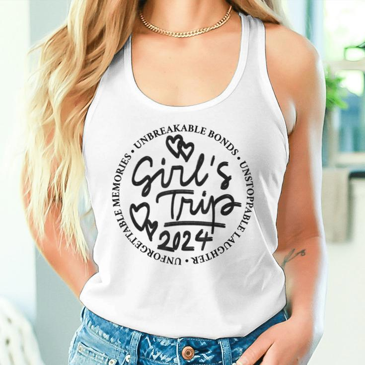 Girls Trip 2024 Weekend Vacation Matching Women Tank Top Gifts for Her