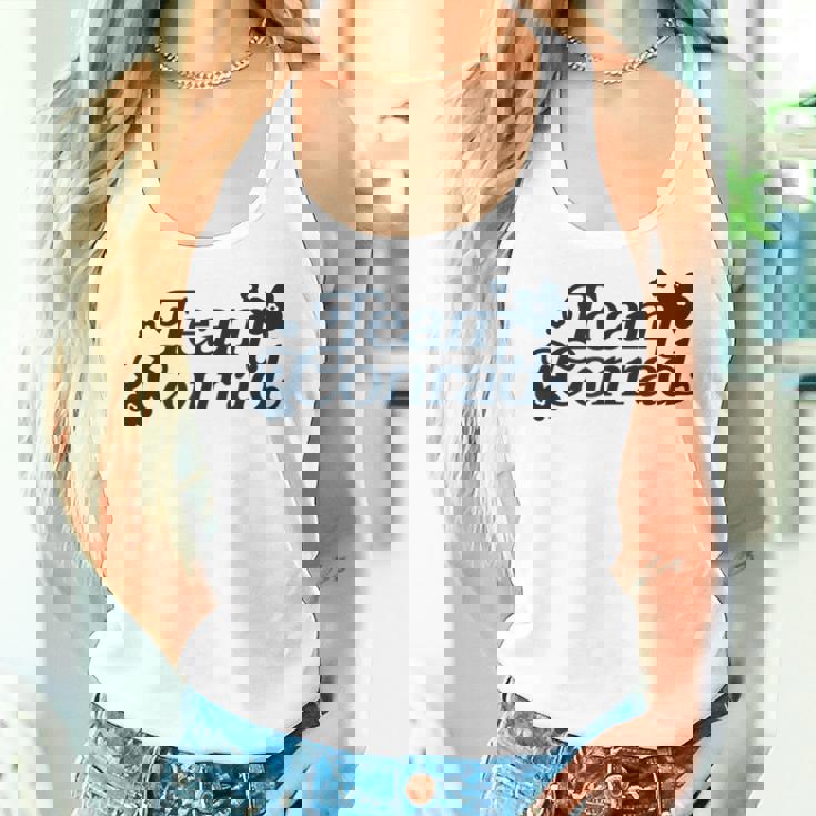 L'été Que Je Suis Devenu Jolie Team Conrad Floral Women Tank Top Cadeaux pour elle