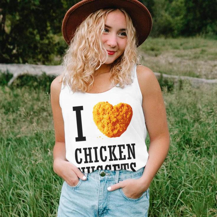 I Love Chicken Nuggets Heart 1 Women Tank Top Gifts for Her