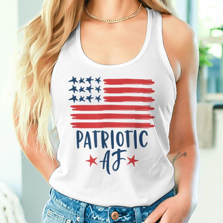 Patriotic Af American Flag 4Th Of July Men Women Tank Top Gifts for Her