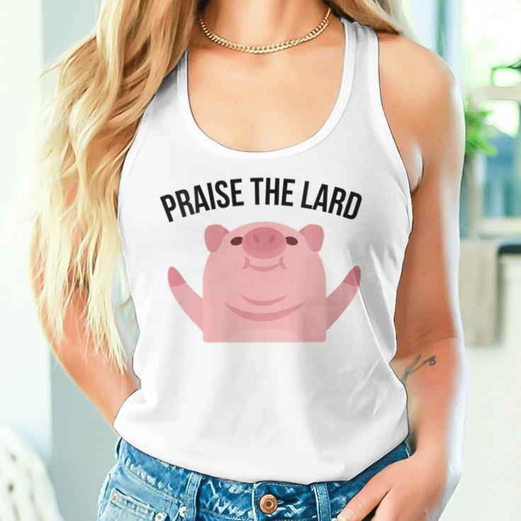 Praise The Lard Pig Women Tank Top Gifts for Her