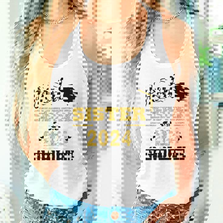 Proud Sister Of A 2024 Graduate Class Of 2024 Graduation Women Tank Top Gifts for Her