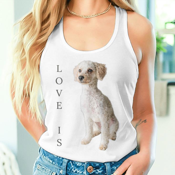 Pudel Für Damen Herren Kinder Hund Mutter Papa Liebesgeschenk Tank Top Frauen Geschenke für Sie