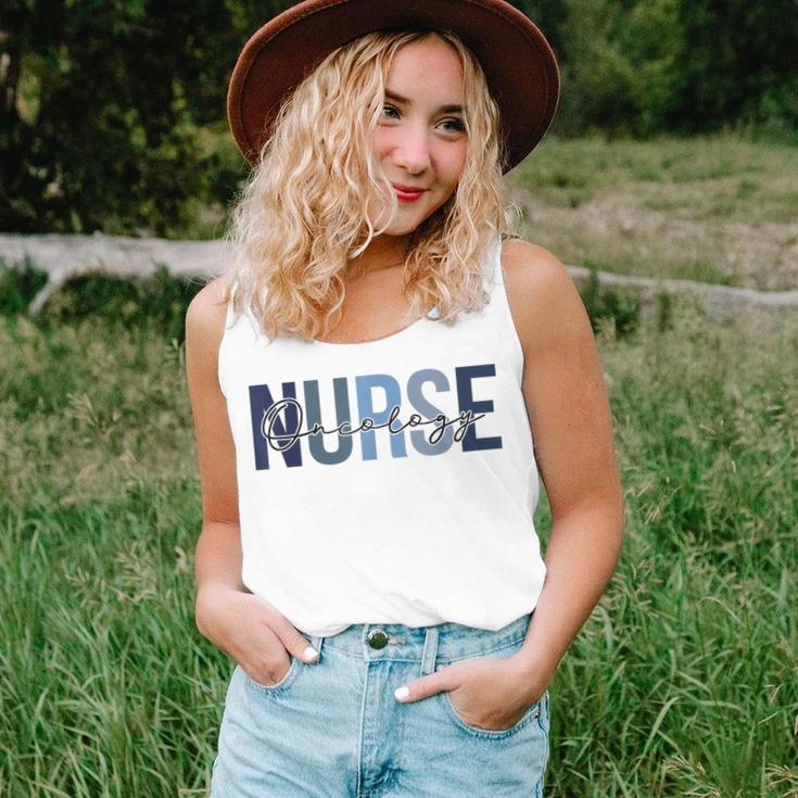 Retro Oncology Nurse Print For Nursing Student Women Tank Top Gifts for Her