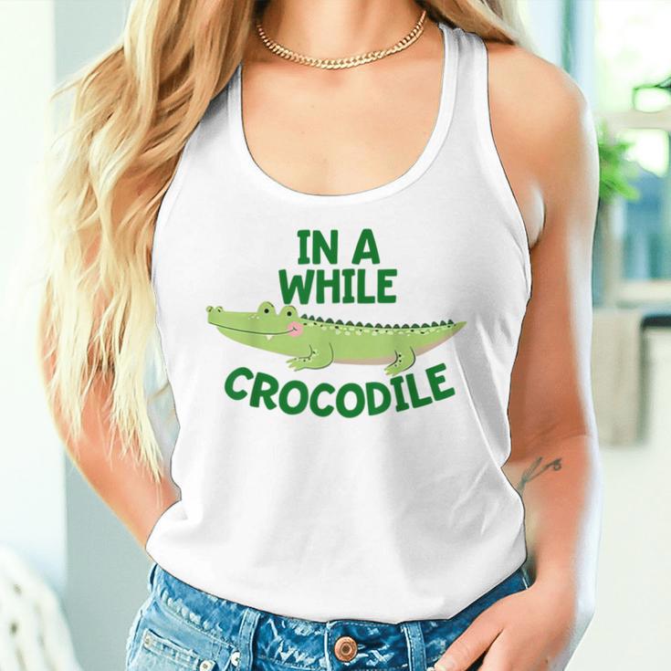 See You Later Alligator In A While Crocodile Cute Boys Girls Women Tank Top Gifts for Her