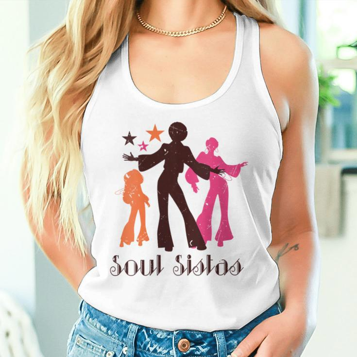 Sisters Funk Vintage 70S Costume Lover Rare Soul Music Women Tank Top Gifts for Her