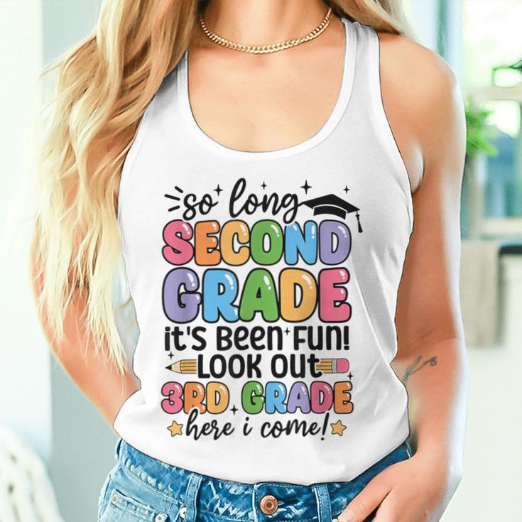 So Long 2Nd Grade Its Been Fun Lookout 2Nd Grade Here I Come Women Tank Top Gifts for Her