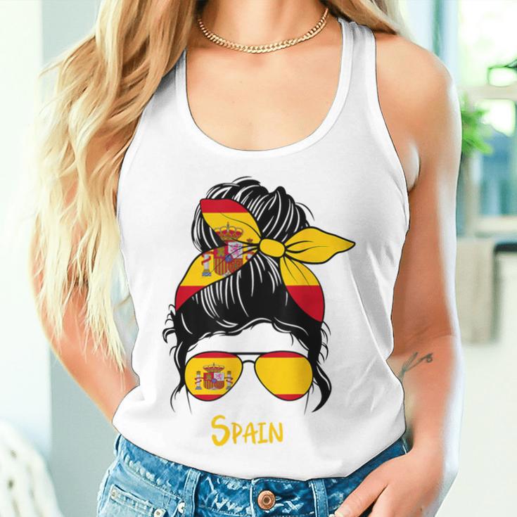 Spanish Girl's Española Spain Gray S Tank Top Frauen Geschenke für Sie