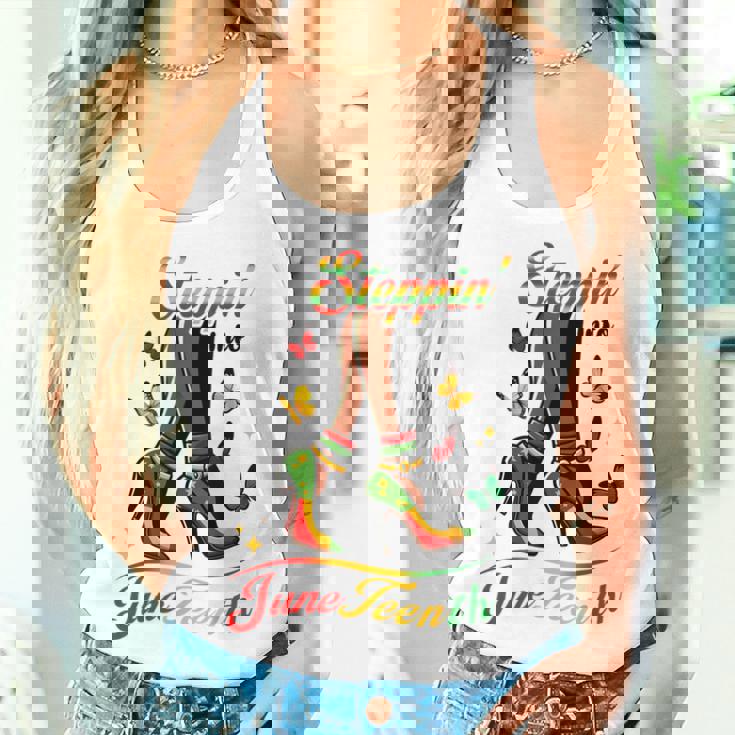 Stepping Into Junenth Like My Ancestors High Heel Women Women Tank Top Gifts for Her Stepping Into Junenth Like My Ancestors High Heel Women Women Tank Top Gifts for Her
