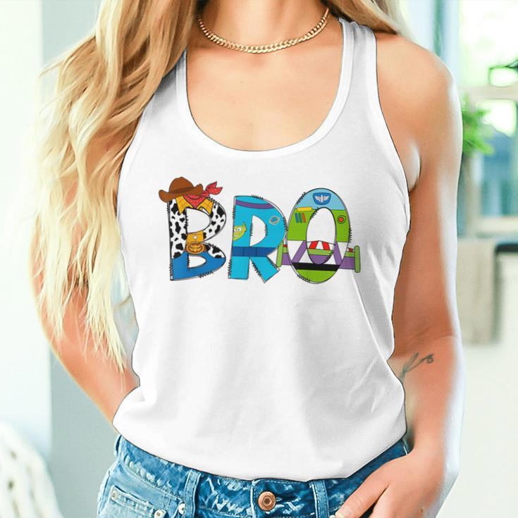Toy Story Mama Boy Mom Bro Brother Mother's Day Women Tank Top Gifts for Her