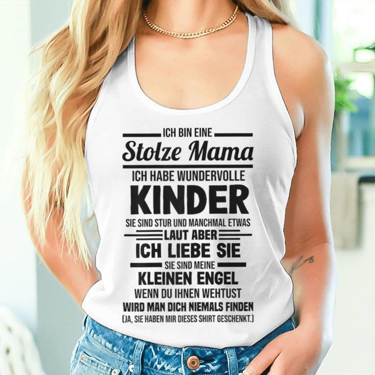 Women's Ich Bin Stolze Mama Tank Top Frauen Geschenke für Sie