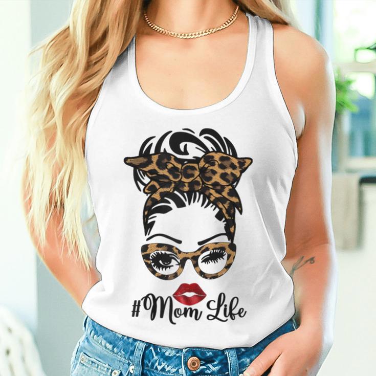 Women's Momlife Dutt Mama Tank Top Frauen Geschenke für Sie