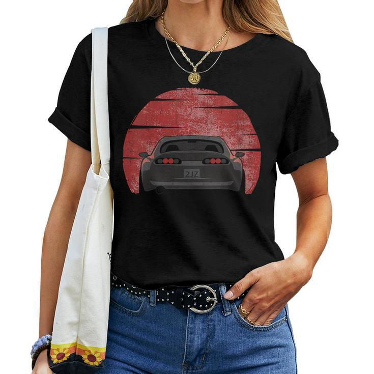 2Jz Vintage Black Supra Women T-shirt