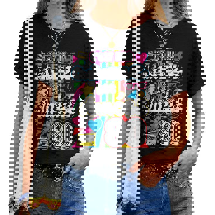 Annees 80 Homme Années Quatre-Vingt Costume T-shirt femme