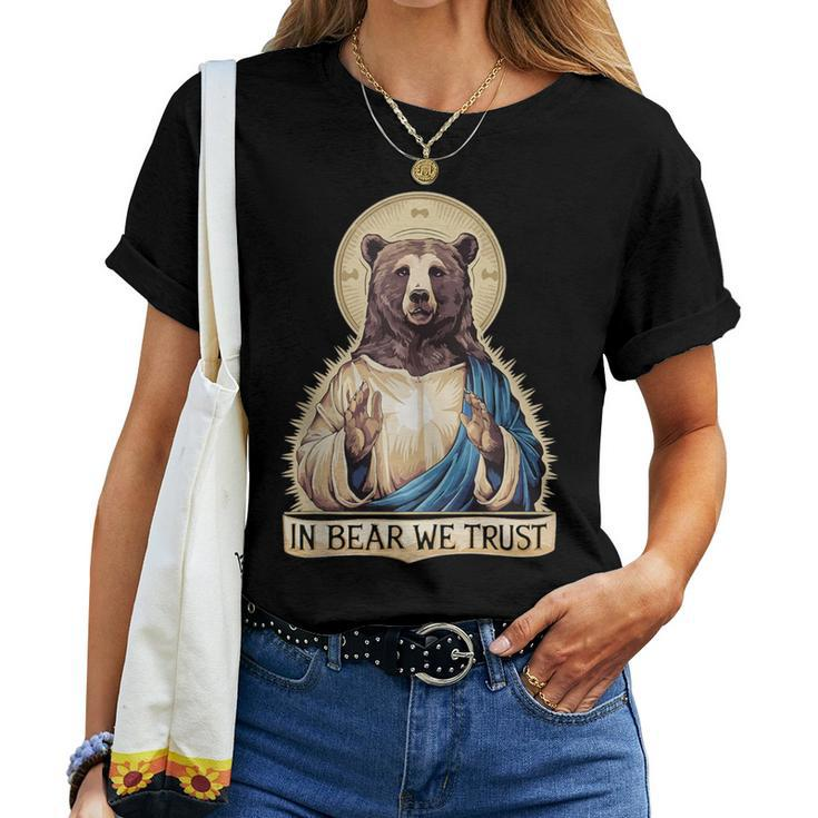 In Bear We Trust I Choose The Bear 2024 Trending Men Women T-shirt