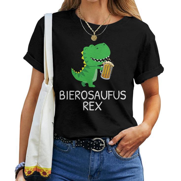 Beer Saufen Bierosaufus Rex Sauf Party T-shirt Frauen