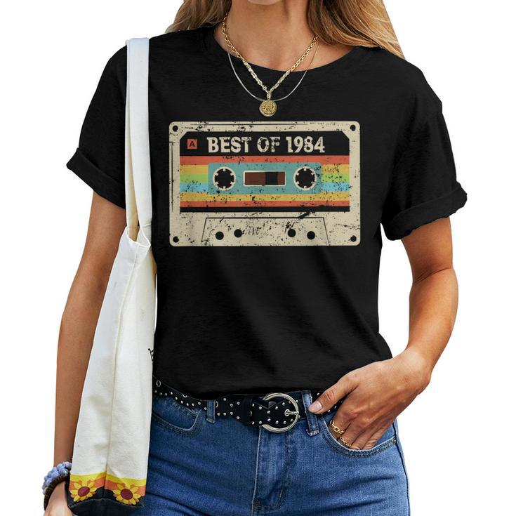 Best 1984 Vintage 40 Year Old Bday 40Th Birthday Women T-shirt