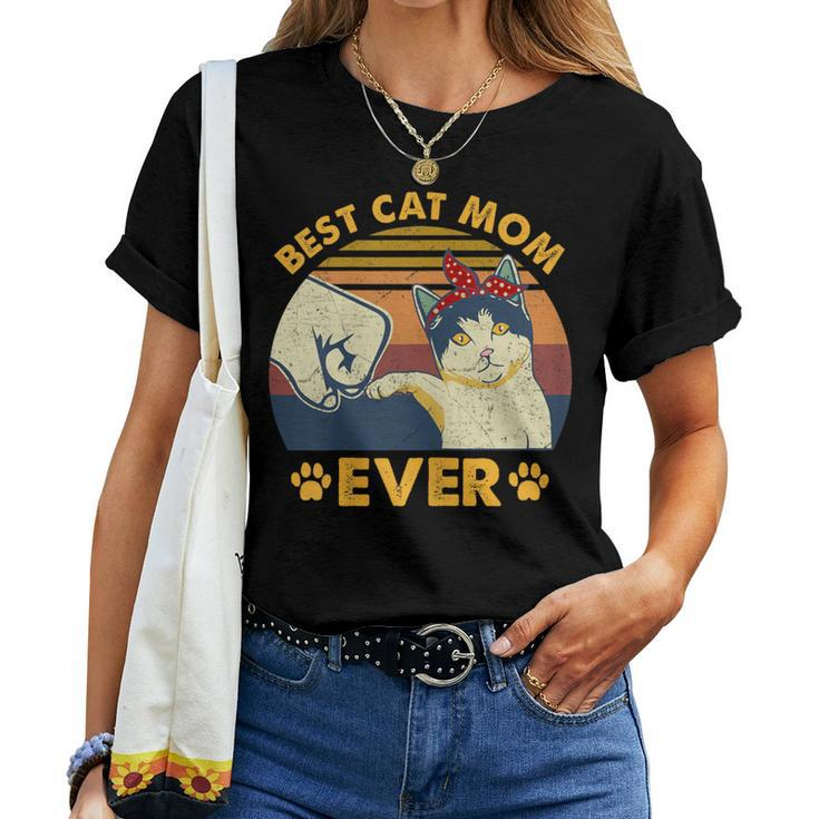 Best Cat Mom Ever Cute & Cat Mom Women T-shirt