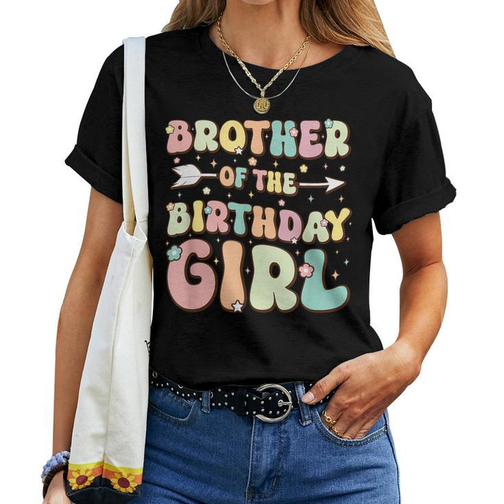 Brother Of The Birthday Girl Matching Family Birthday Women T-shirt
