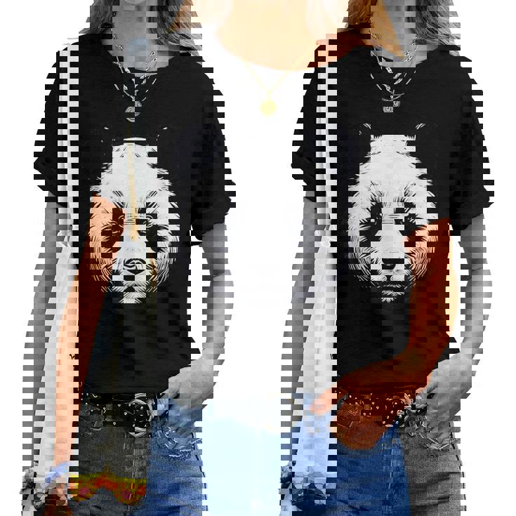 Cara De Panda Camiseta de mujer Regaloses