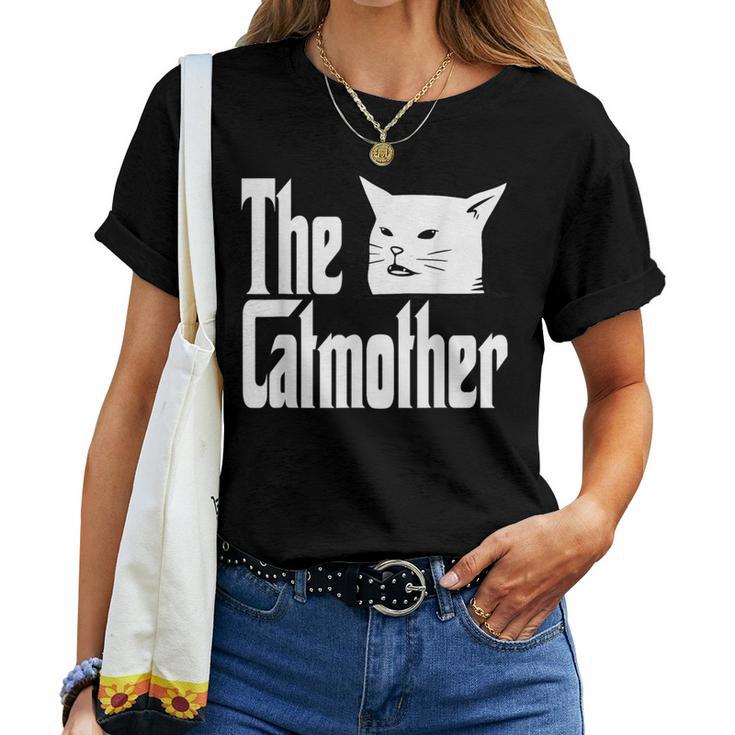 Cat Mom The Catmother Crazy Cat Mother Kitty Mommy Women T-shirt