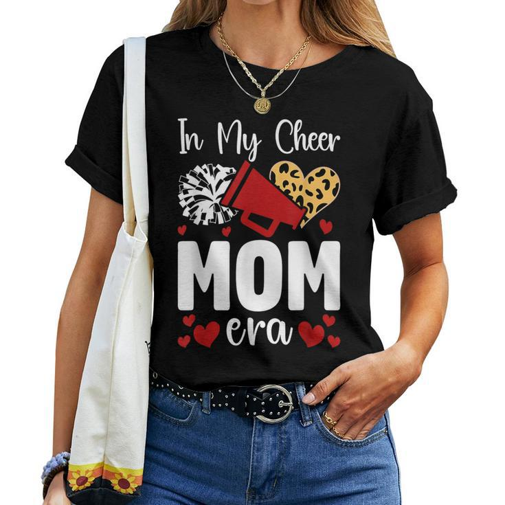 In My Cheer Mom Era Cheerleading Football Cheer Mom Women T-shirt