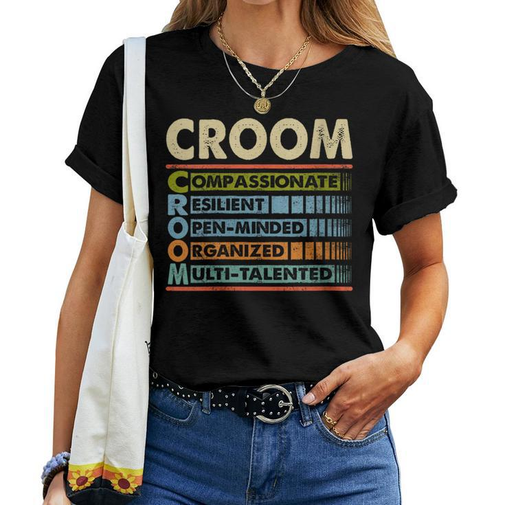 Croom Family Name Croom Last Name Team Women T-shirt