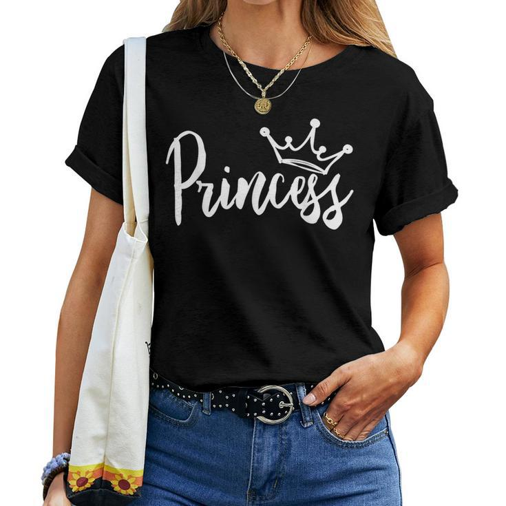 Crown Girls Princess For Graphic Women T-shirt