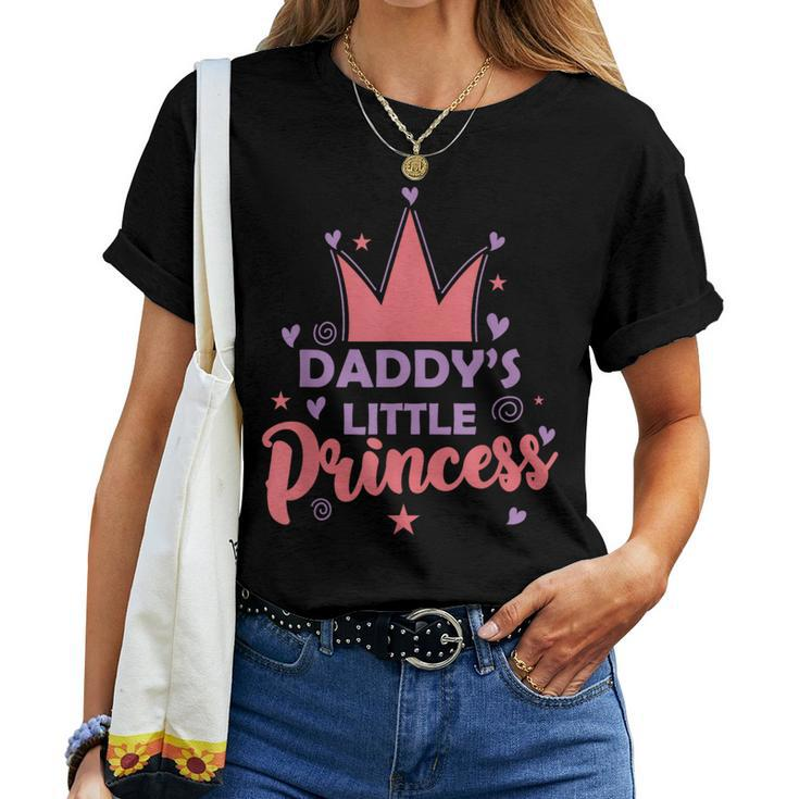 Daddy's Little Princess Girl Daughter Women T-shirt