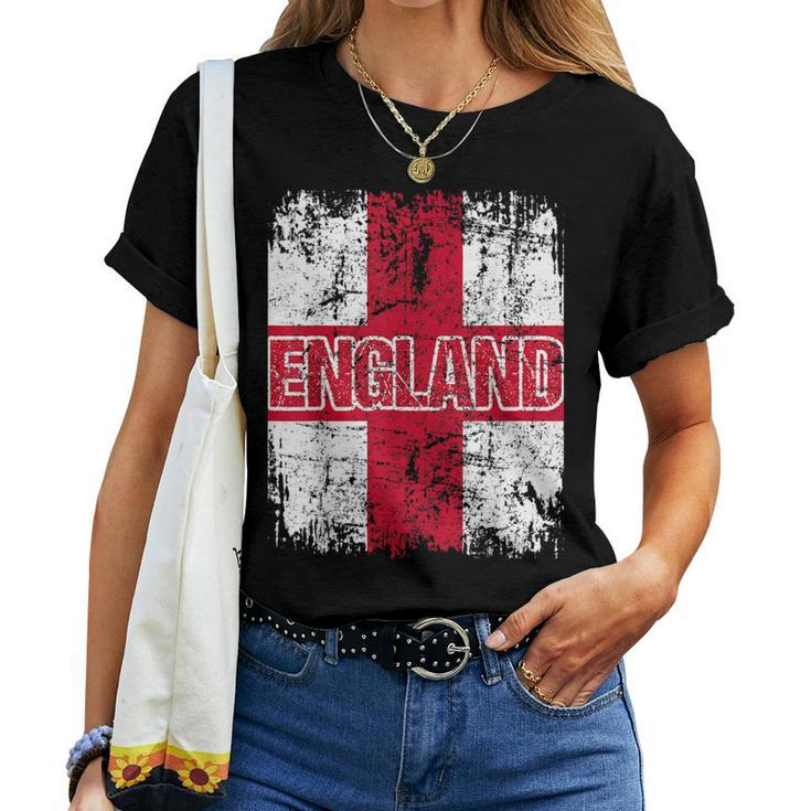England Flag Women's Children's England T-shirt Frauen