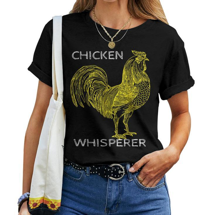 Farmer Ideas For Chicken Lover Backyard Farming Women T-shirt