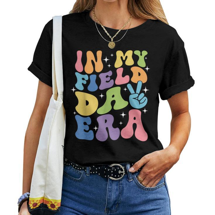 In My Field Day Era Retro Groovy Teacher Field Trip Women T-shirt