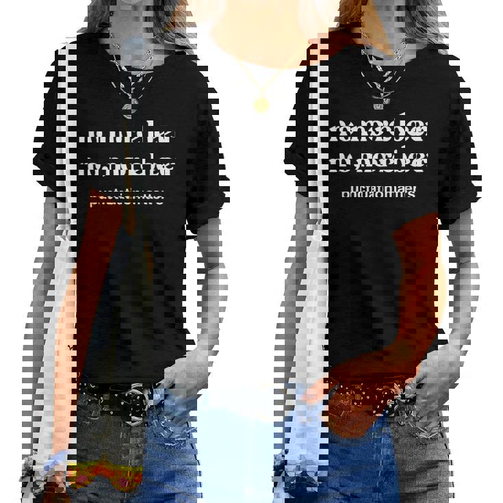Beer Drinking More Beer Women T-shirt