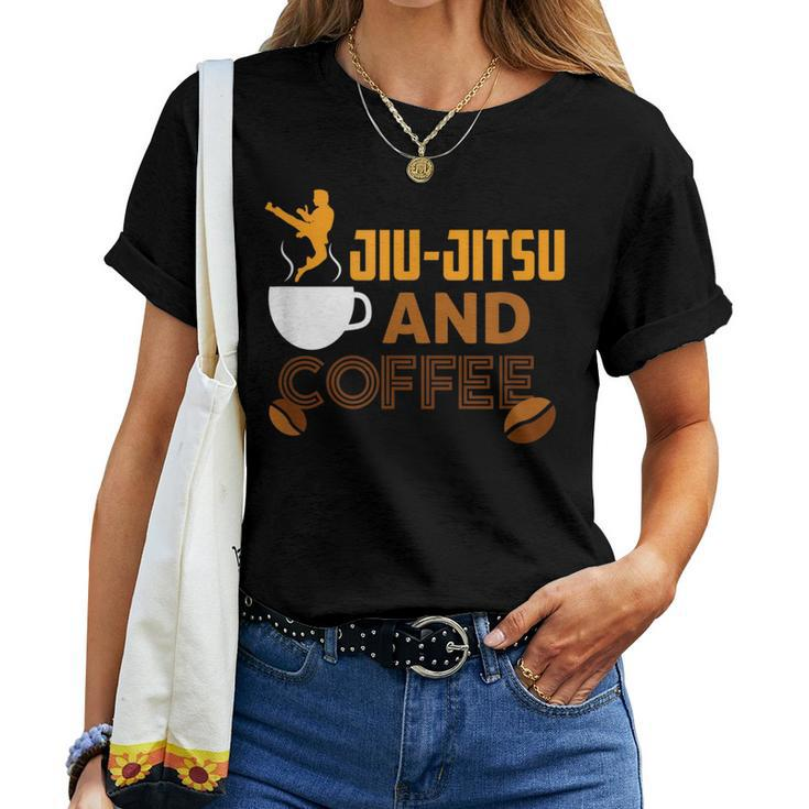 Brazilian Jiu Jitsu And Coffee Bjj Gi Women Women T-shirt