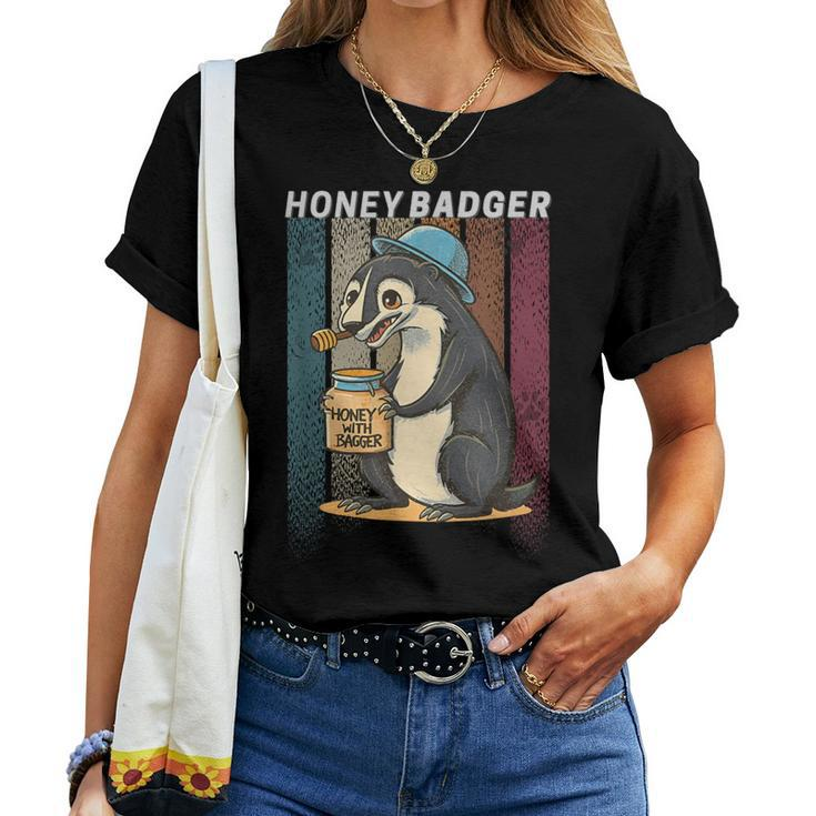 Honey Badger For Vintage Honey Badger Women T-shirt
