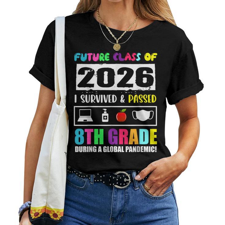 Future Class Of 2026 8Th Grade Student Graduation 2022 Women T-shirt