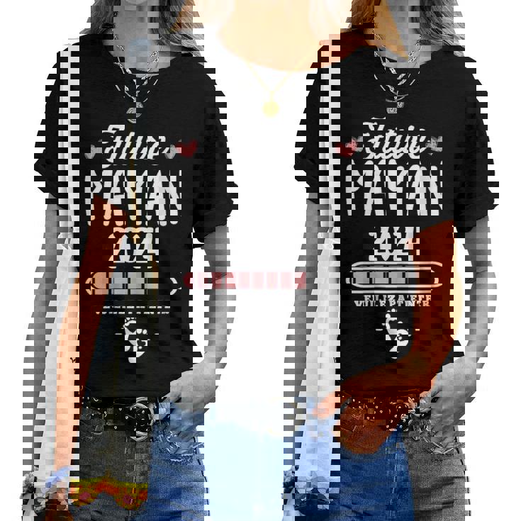 T-shirt Humour Grossesse 'Future Maman' - Cadeau Pour Femme Enceinte - Coupe Classique Légère - Plusieurs Coloris