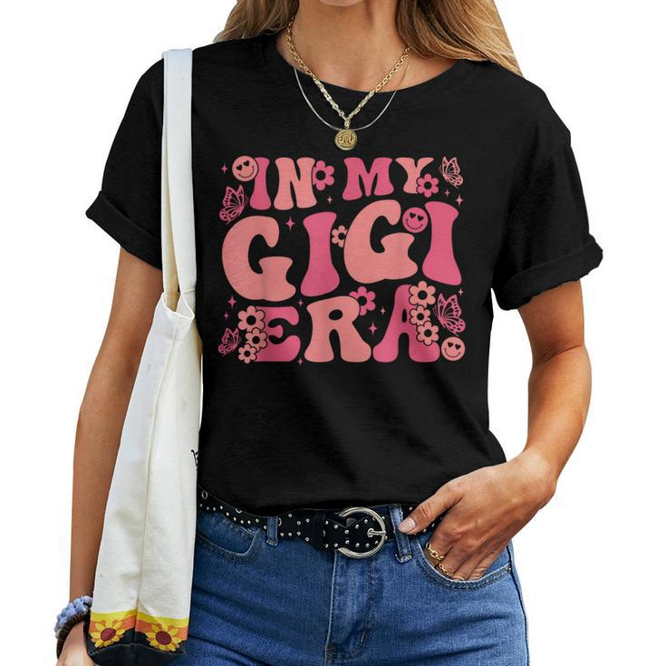 In My Gigi Era Baby Announcement For Grandma Mother's Day Women T-shirt