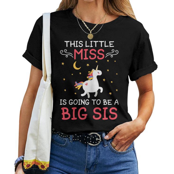 This Girl Becomes Big Sister Women T-shirt