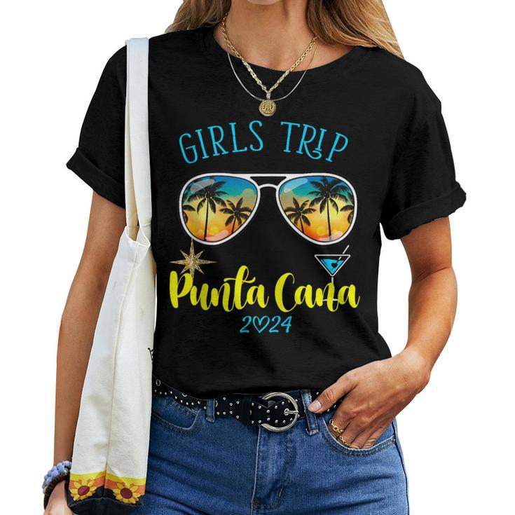 Girls Trip Punta Cana 2024 Weekend Birthday Squad Women T-shirt