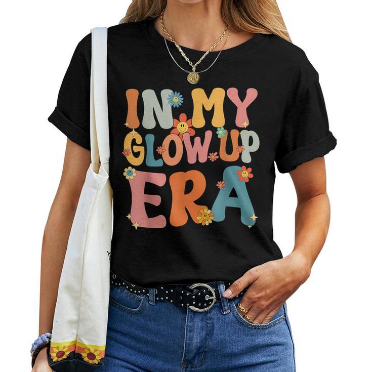 In My Glow Up Era Retro Groovy Women T-shirt