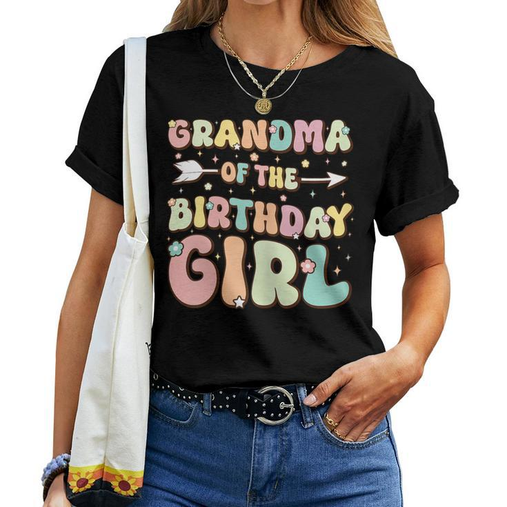 Grandma Of The Birthday Girl Matching Family Birthday Women T-shirt